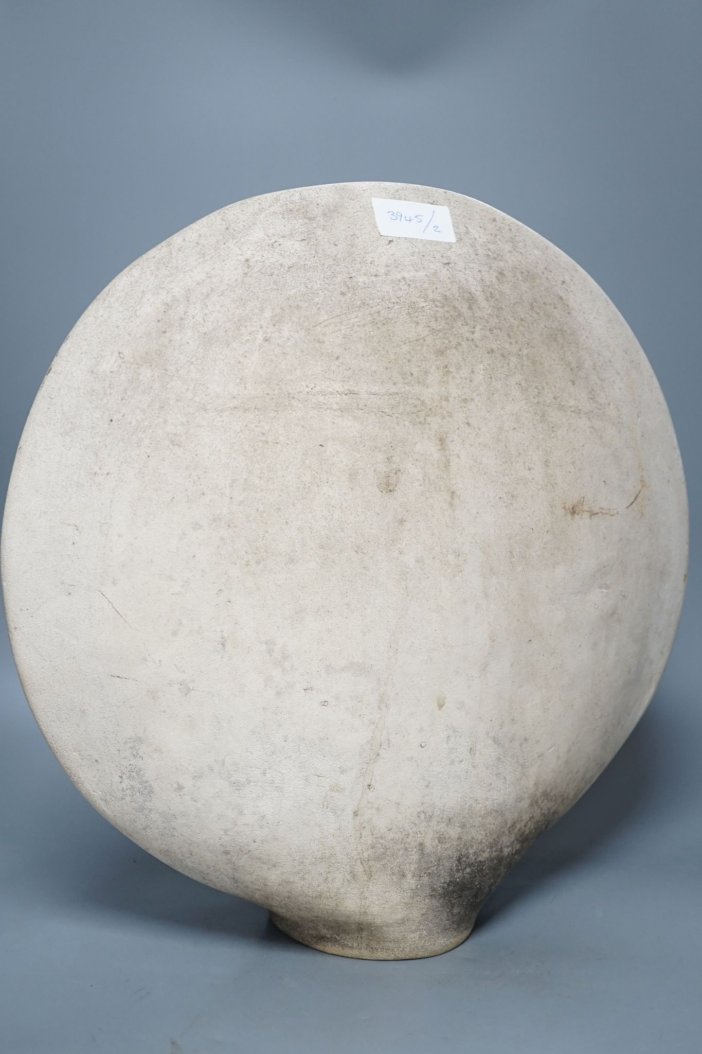 A signed James Tower modernist stoneware vase, 47 cms high.